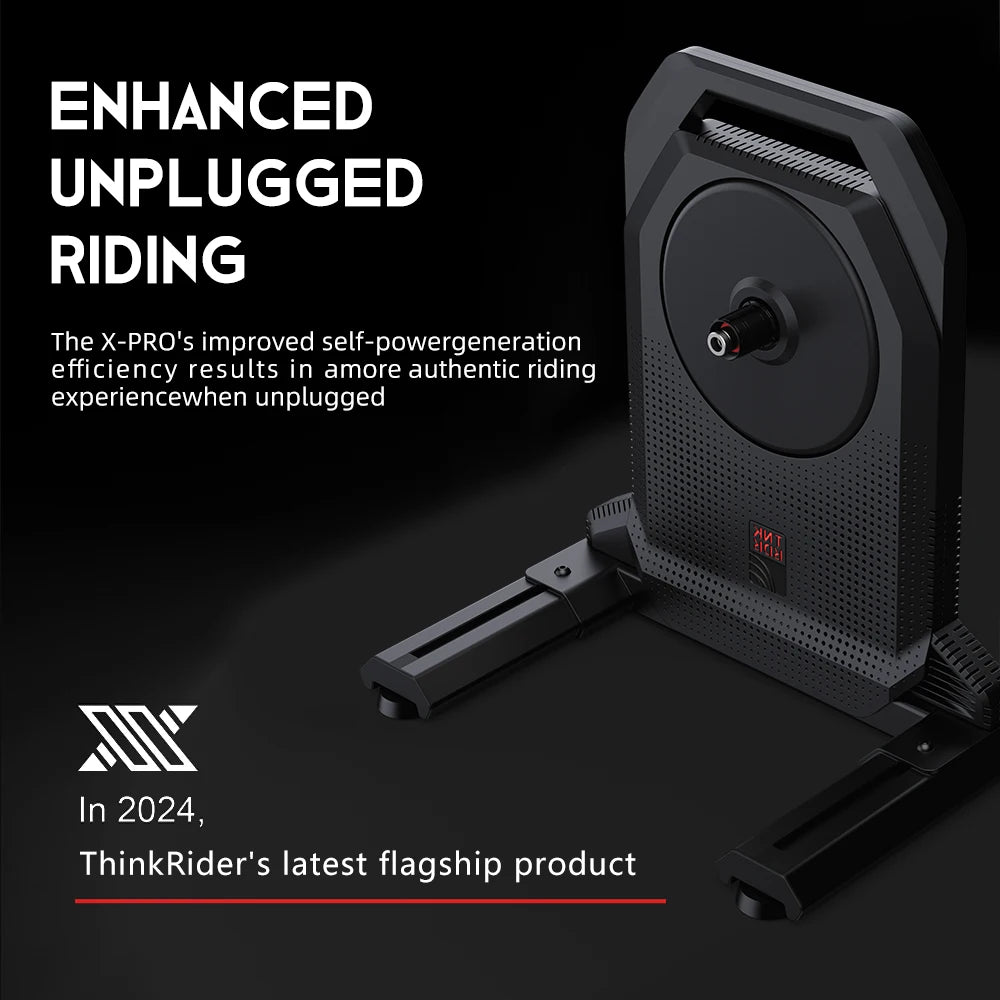 ThinkRider XXPRO Direct Drive Smart Bike Trainer Max 2500W Indoor Training Generate Electricity By Oneself Bicycle Roller