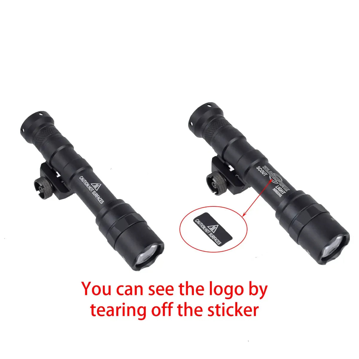 Surefire M600C M600 M300 X300 Ultra Tactical Scout Light Airsoft Rifle Weapons Flashlight Picatinny Mount Hunting for Olight