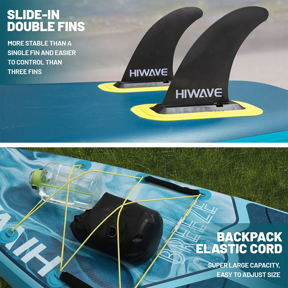 Myboat HIWAVE SUP Board 11’34‘’6‘’ Adult Standing Style Aquatic Inflatable Paddle Board With Accessories SUB Outdoor Games