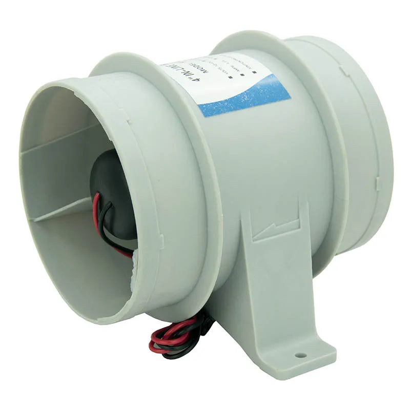 Boat Bilge Blower Marine 12V In-line Blower Bilge Air Fan 4 inch 235CFM