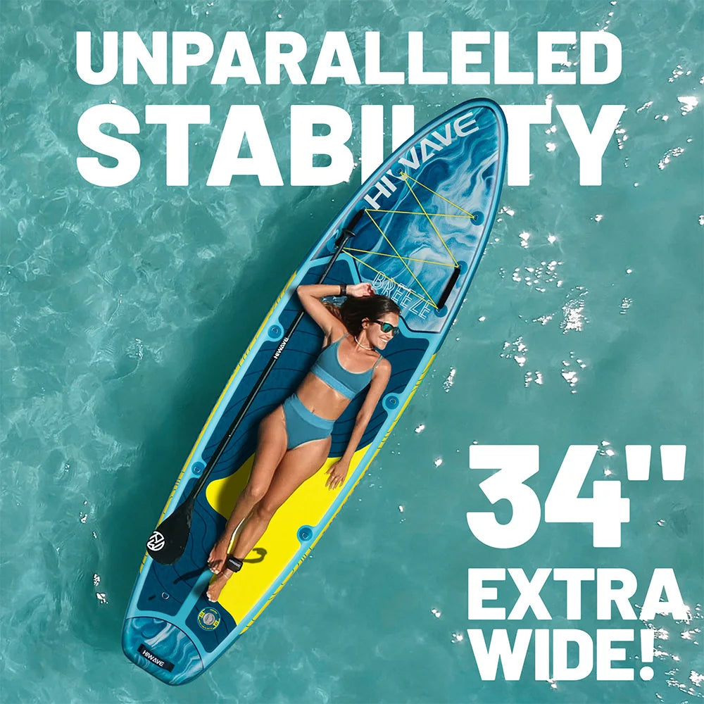 Myboat HIWAVE SUP Board 11’34‘’6‘’ Adult Standing Style Aquatic Inflatable Paddle Board With Accessories SUB Outdoor Games