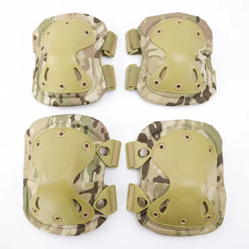 Unisex Camo Tactical KneePad Elbow Pads Knee Protector For Men Women Outdoor Sport Working Hunting Skating Safety Gear Kneecap