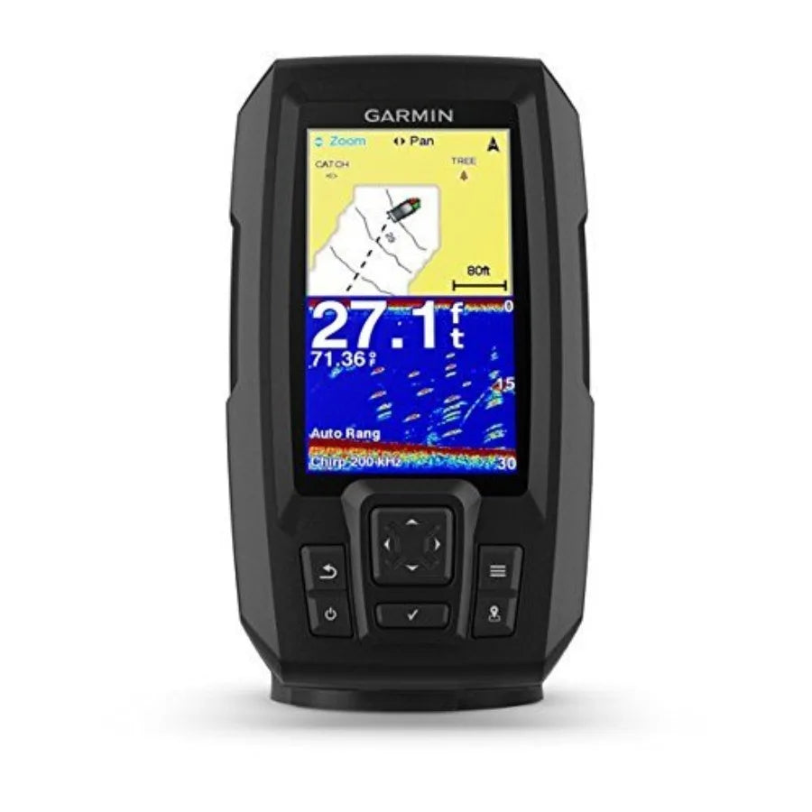 Garmin Striker Plus 4 with Dual-Beam Transducer and Protective Cover 4.3 LED Display 1.1 lbs Fishfinder Plus 4 Model Ideal for