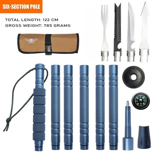 CEOI GWOK New Durable Lightweight Trekking Poles Adjustable Walking Sticks for Outdoor Hiking Camping Walking Sticks