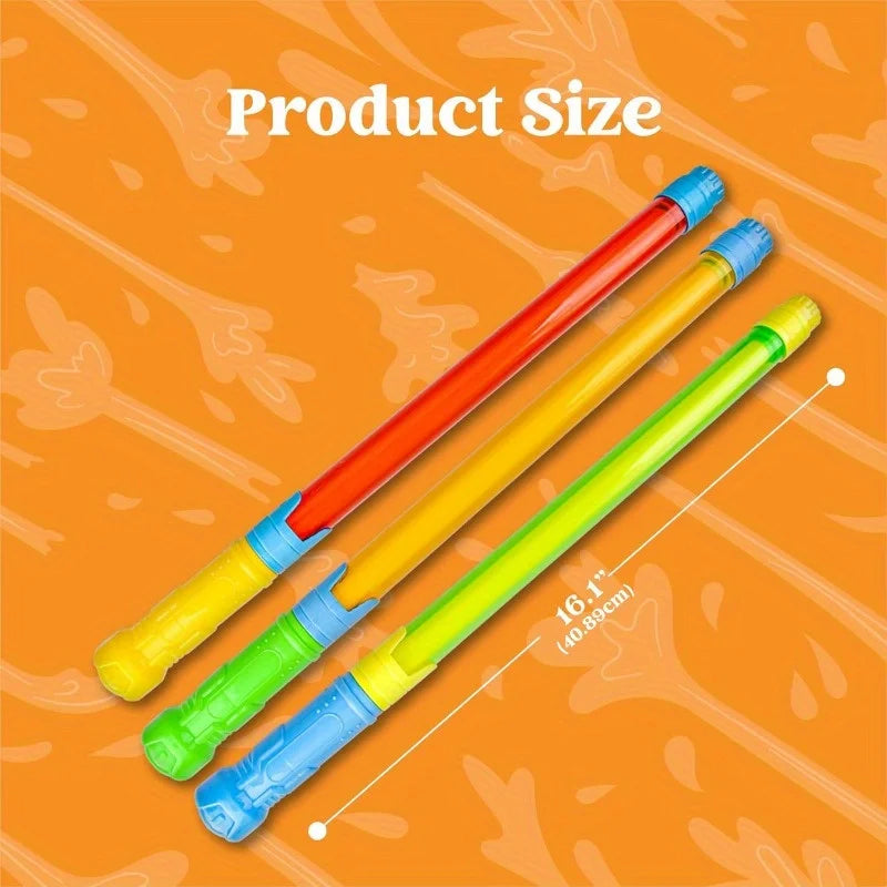 JOYFY 18 Pcs 16.5'' Water Gun Set Super Soaker Blaster Squirt Guns for Summer Swimming Pool Backyard Game Fighting Play Pool Toy