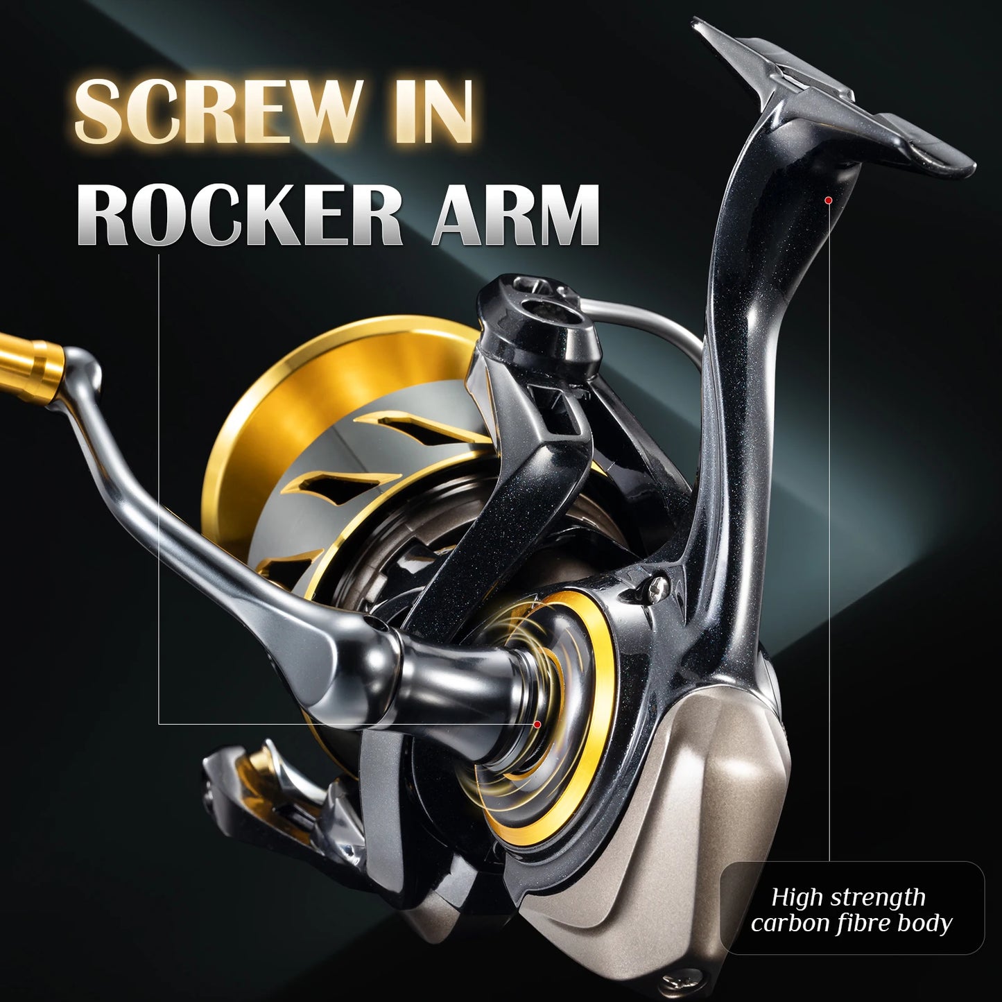 ROOBLINOS SW Spinning Reel Ultralight  Saltwater Surf Reel  5.0:1 9+1 BB Max Drag 12kg Fishing Reels Wheel