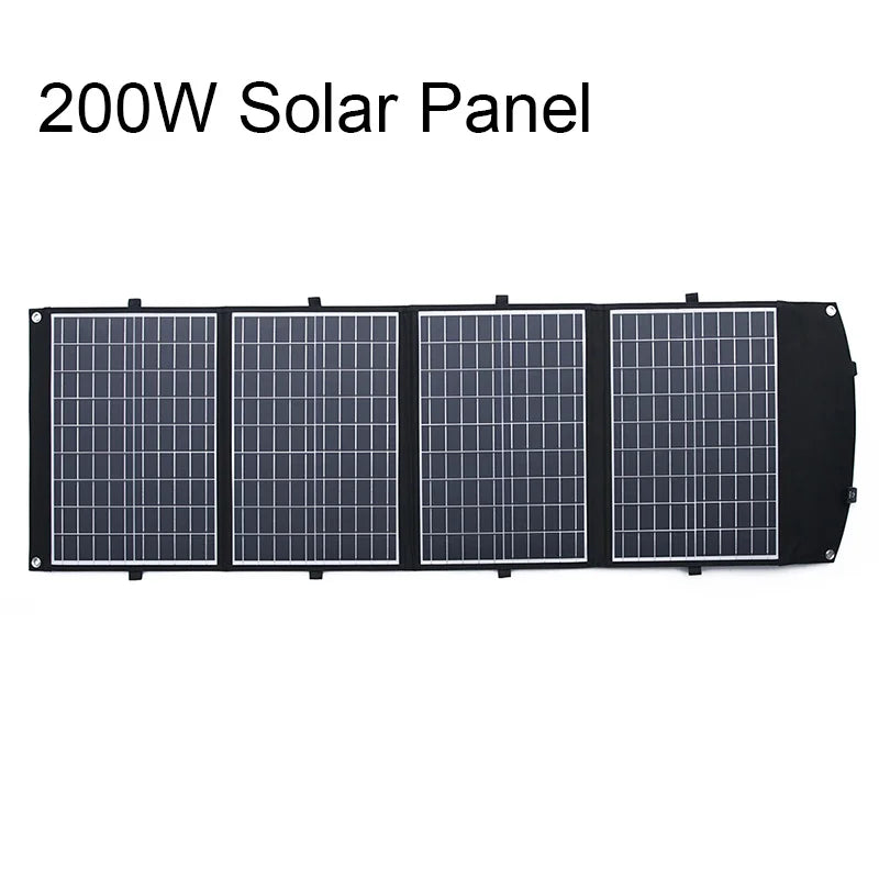 Camping Equipment Portable Power Station 2048WH Power Bank LiFePO4 Battery 2400W Emergency Household / Outdoor Power Supply