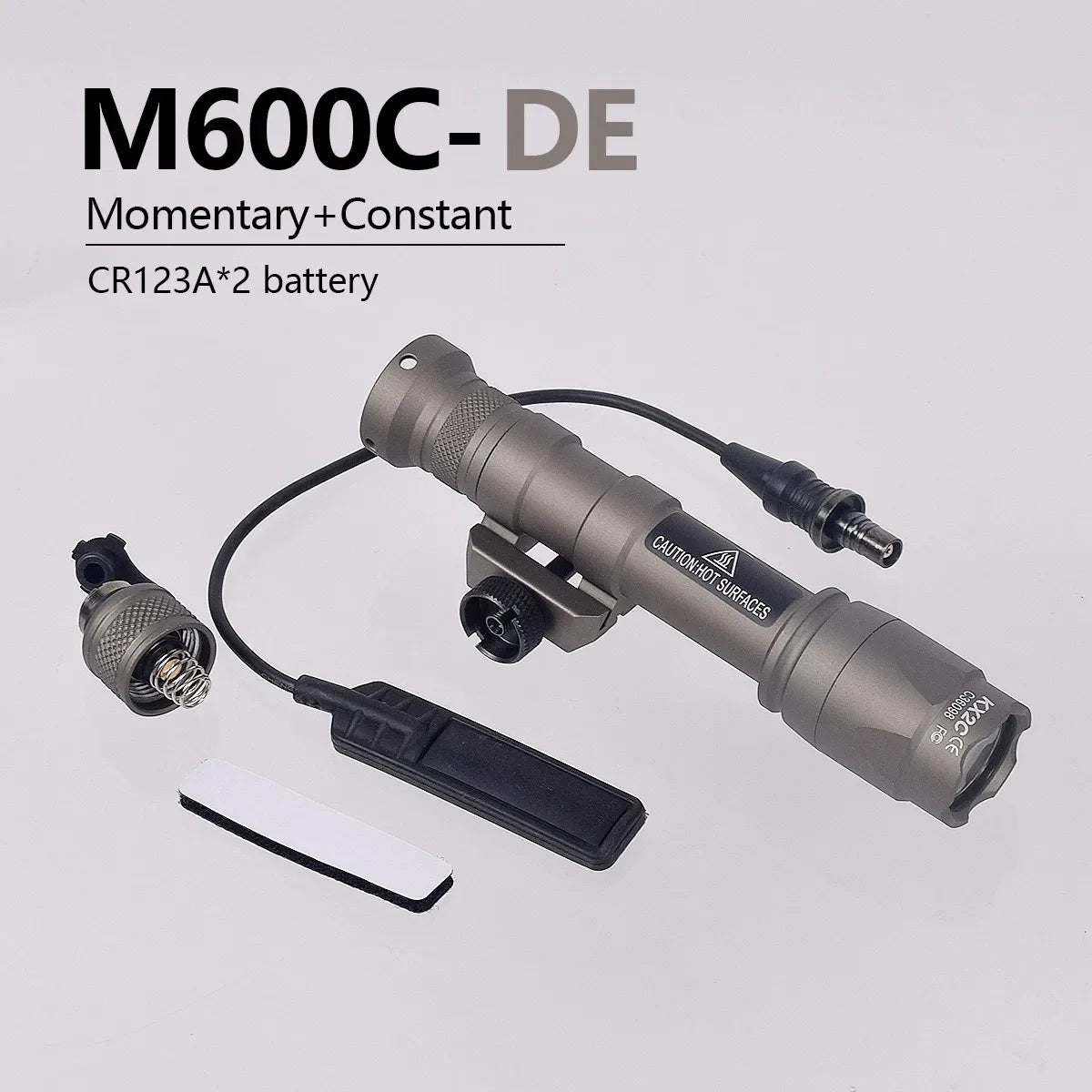 Surefire M600C M600 M300 X300 Ultra Tactical Scout Light Airsoft Rifle Weapons Flashlight Picatinny Mount Hunting for Olight