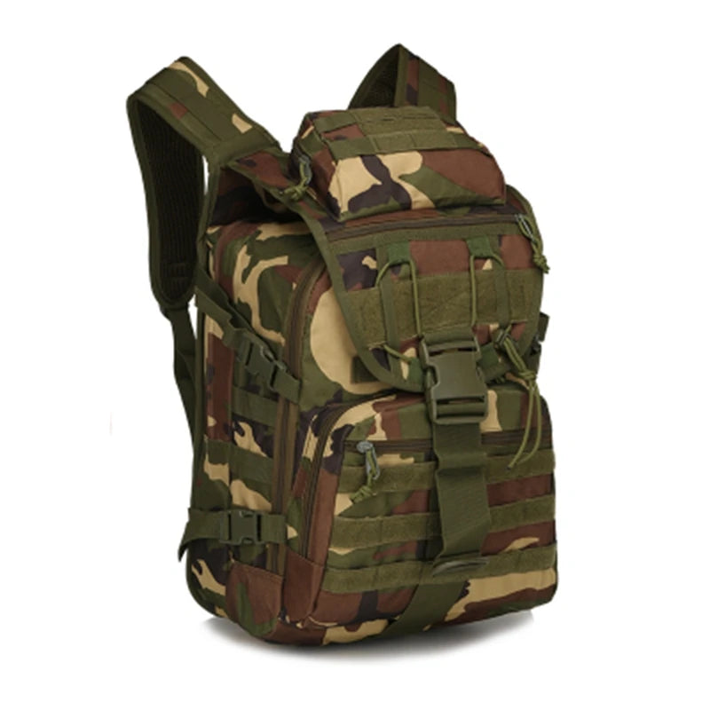 40L Military Tactical Army Backpack Men Outdoor Climbing Hiking Travel Camping Sport Backpack Camouflage Survival Backapck
