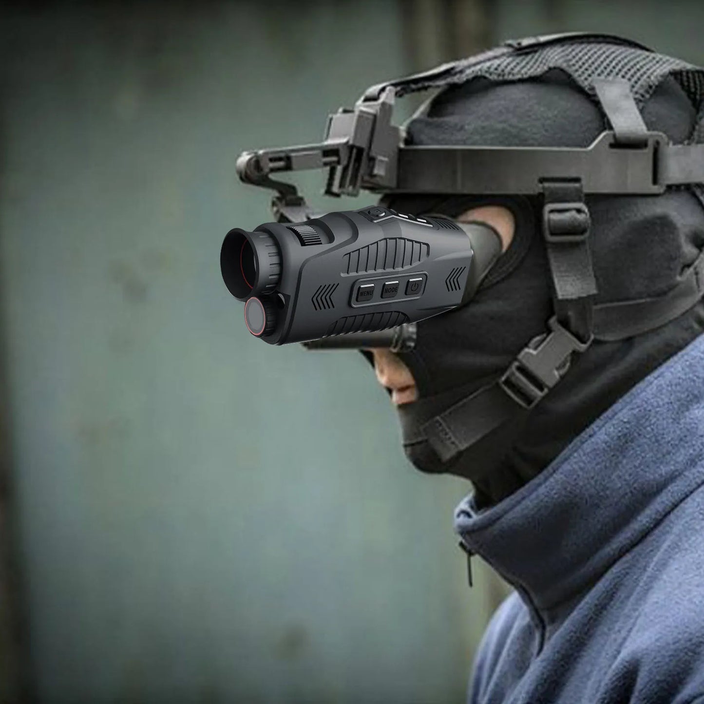 Night Vision Goggles Monocular Telescope R11 Digital Night Vision Monocular with 1080p Video 5X Digital Zoom 300m Long Distance