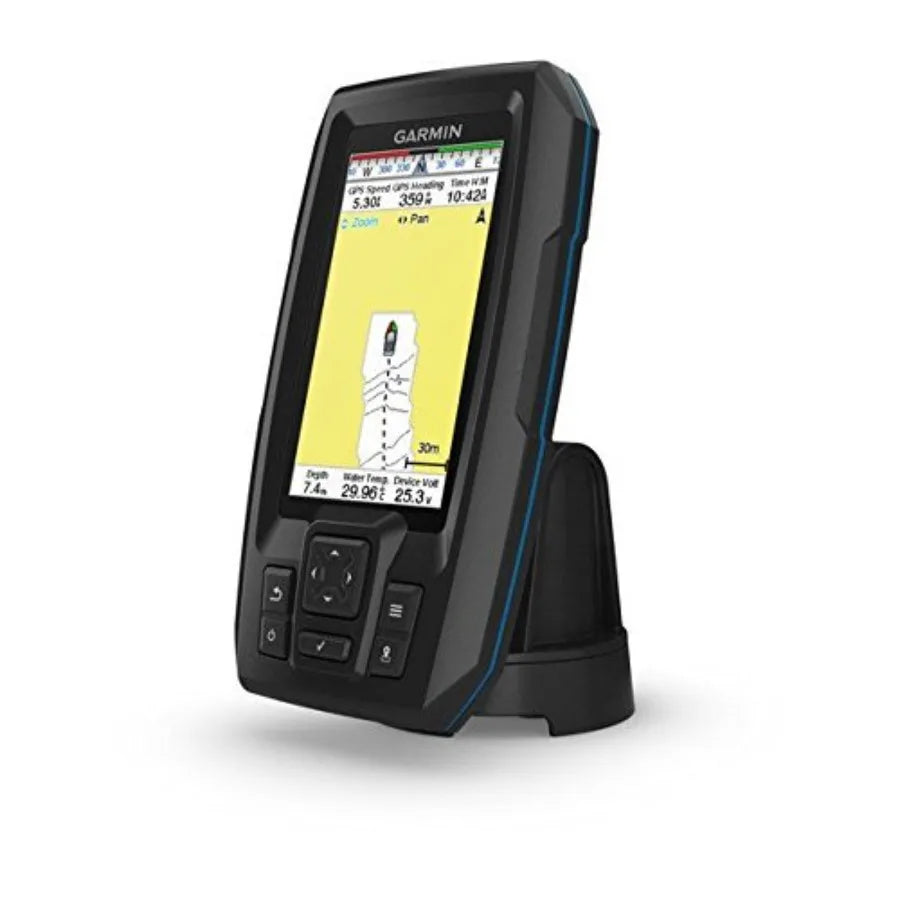 Garmin Striker Plus 4 with Dual-Beam Transducer and Protective Cover 4.3 LED Display 1.1 lbs Fishfinder Plus 4 Model Ideal for