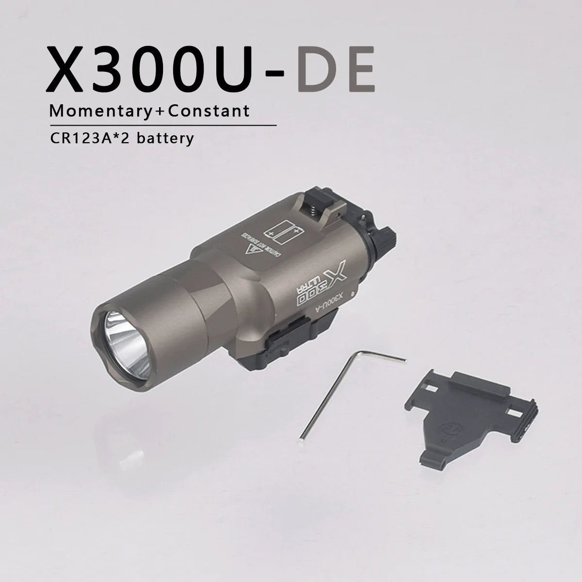 Surefire M600C M600 M300 X300 Ultra Tactical Scout Light Airsoft Rifle Weapons Flashlight Picatinny Mount Hunting for Olight