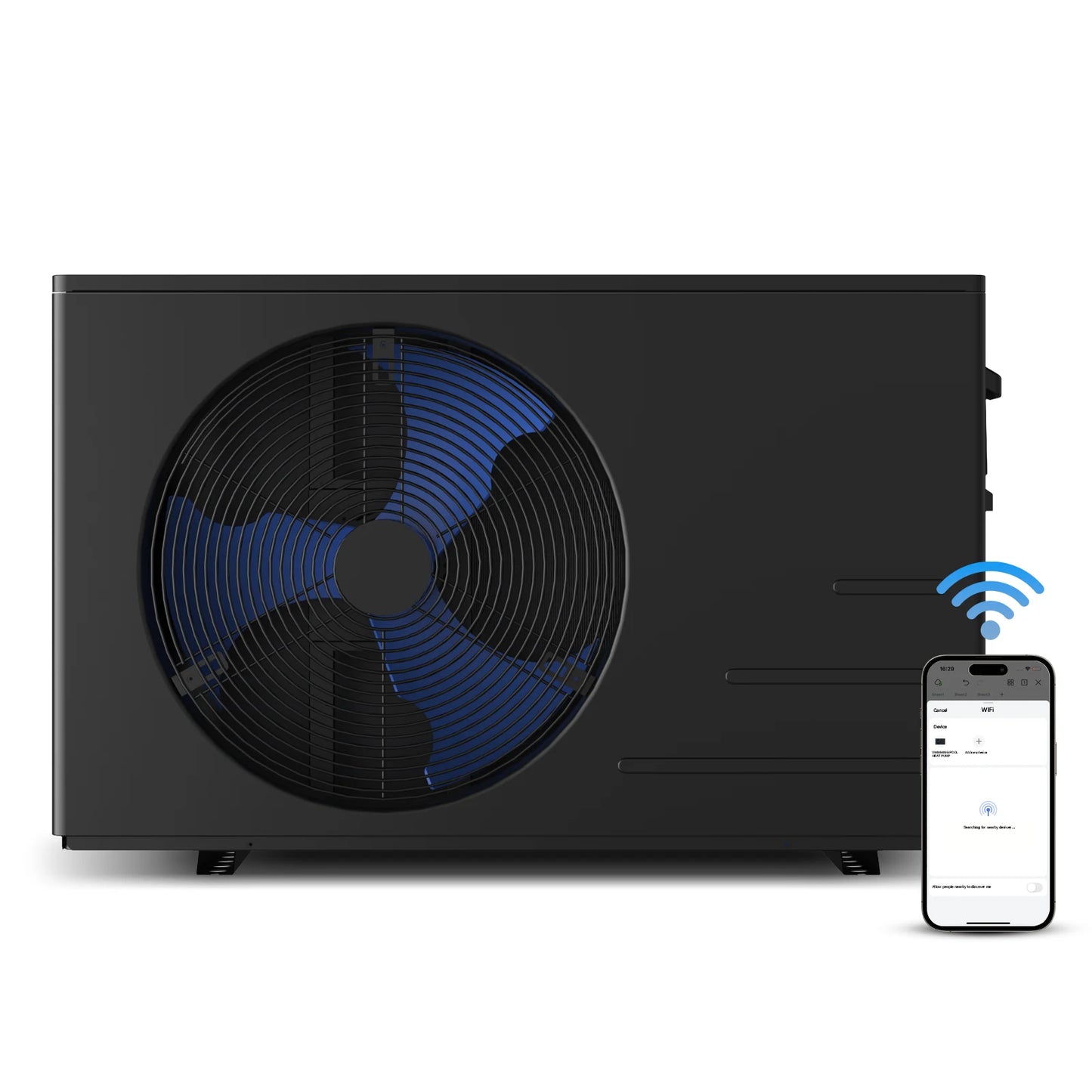 30000 BTU Above Ground Swimming Pools Heater Electric Pool Heater With Wi-Fi Heat Pump Swimming Pool Smart App
