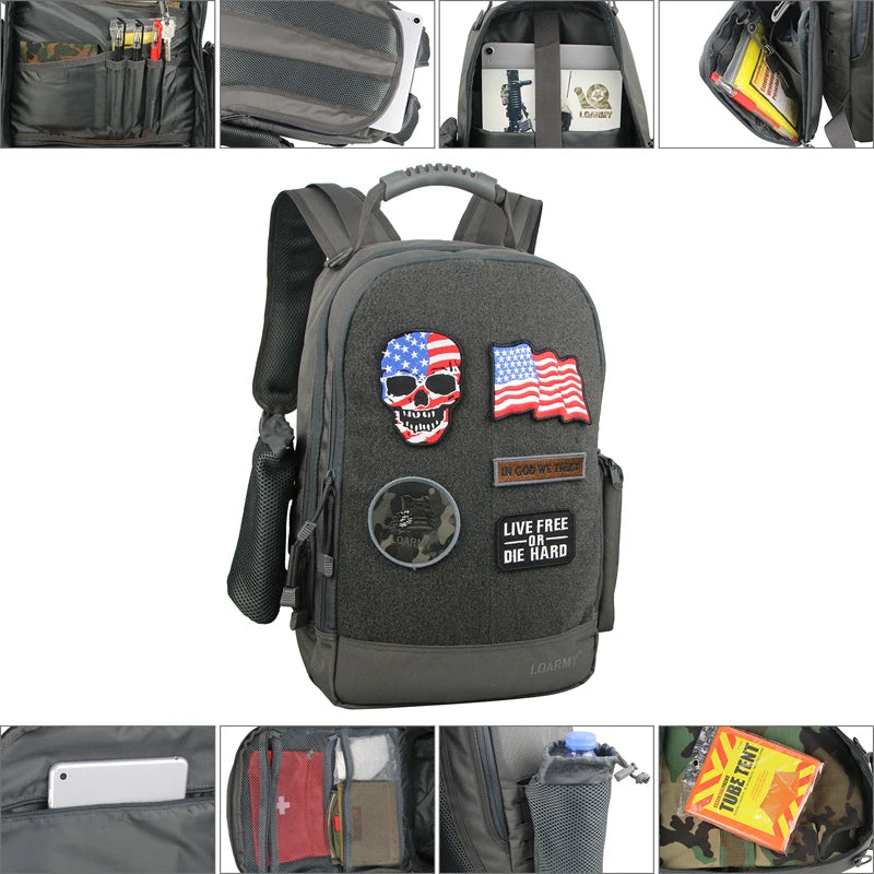 35L Outdoor Tactical Backpack Military Rucksacks Men Waterproof Multi-function Military Tactical Laptop Bag