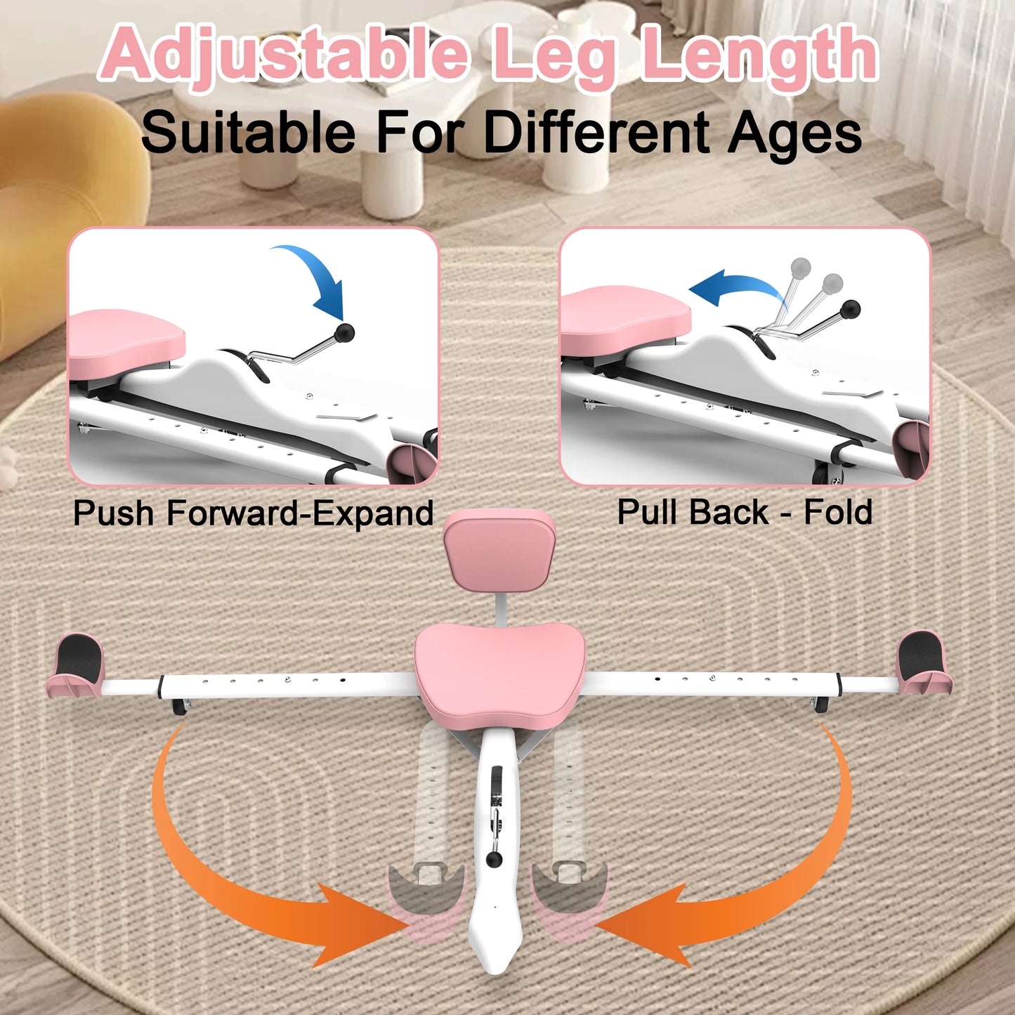 Split Machine - Leg Split Stretching Machine, Splits Trainer Adjustable, Fitness Training Equipment for Ballet Yoga Sports Train