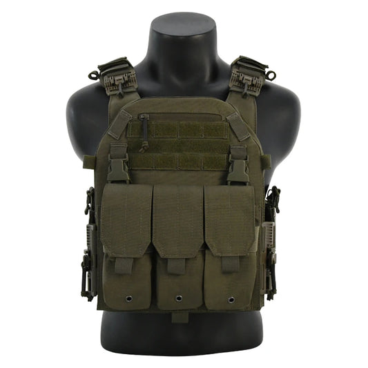 EMERSONGEARS 1000D Nylon Fabric Quick Releaseable  6094K tactical vest with Triple magazine pouch