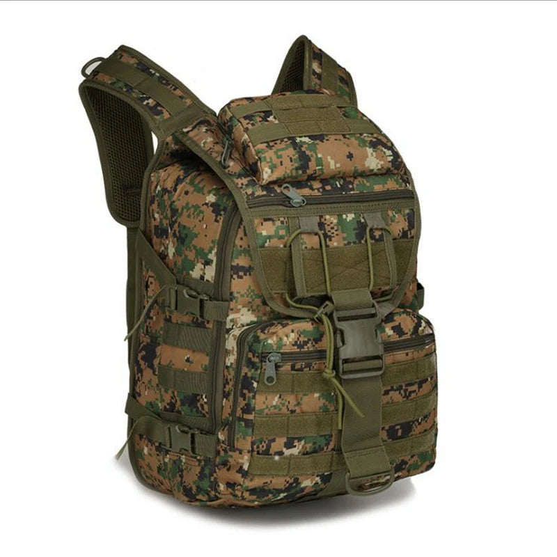 40L Military Tactical Army Backpack Men Outdoor Climbing Hiking Travel Camping Sport Backpack Camouflage Survival Backapck